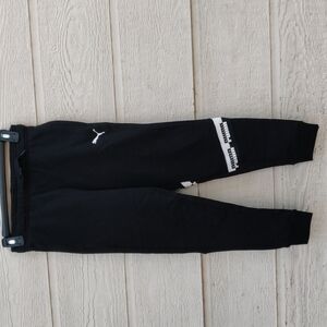 Puma boy's joggers size S 8 color black